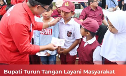 Bupati Turun Tangan Layani Masyarakat Desa Ciguha Kecamatan Sukanagara