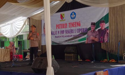 Acara “Paturay Tineung” Siswa Siswi Kelas IX SMPN 1 Ciparay Tahun 2021 / 2022