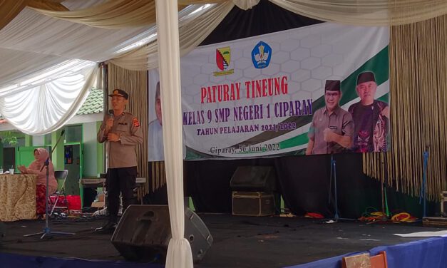 Acara “Paturay Tineung” Siswa Siswi Kelas IX SMPN 1 Ciparay Tahun 2021 / 2022