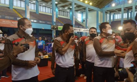 Open Turnamen Tenis Meja Adhyaksa 2022 Dibuka Oleh Kajagung ST Burhanuddin