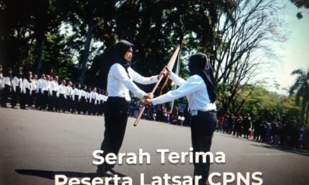 SERAH TERIMA LATSAR CPNS KABUPATEN BANDUNG