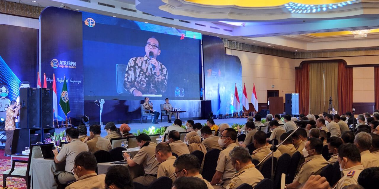 KETUA KAMAR PERDATA MA MENJADI NARASUMBER PADA ACARA RAKERNAS ATR BPN