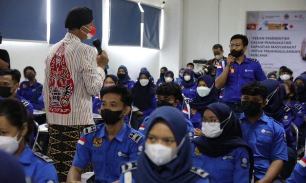 Praktikkan Ilmu Kebencanaan, Ganjar Ajak Mahasiswa Akbara “Goes To School”