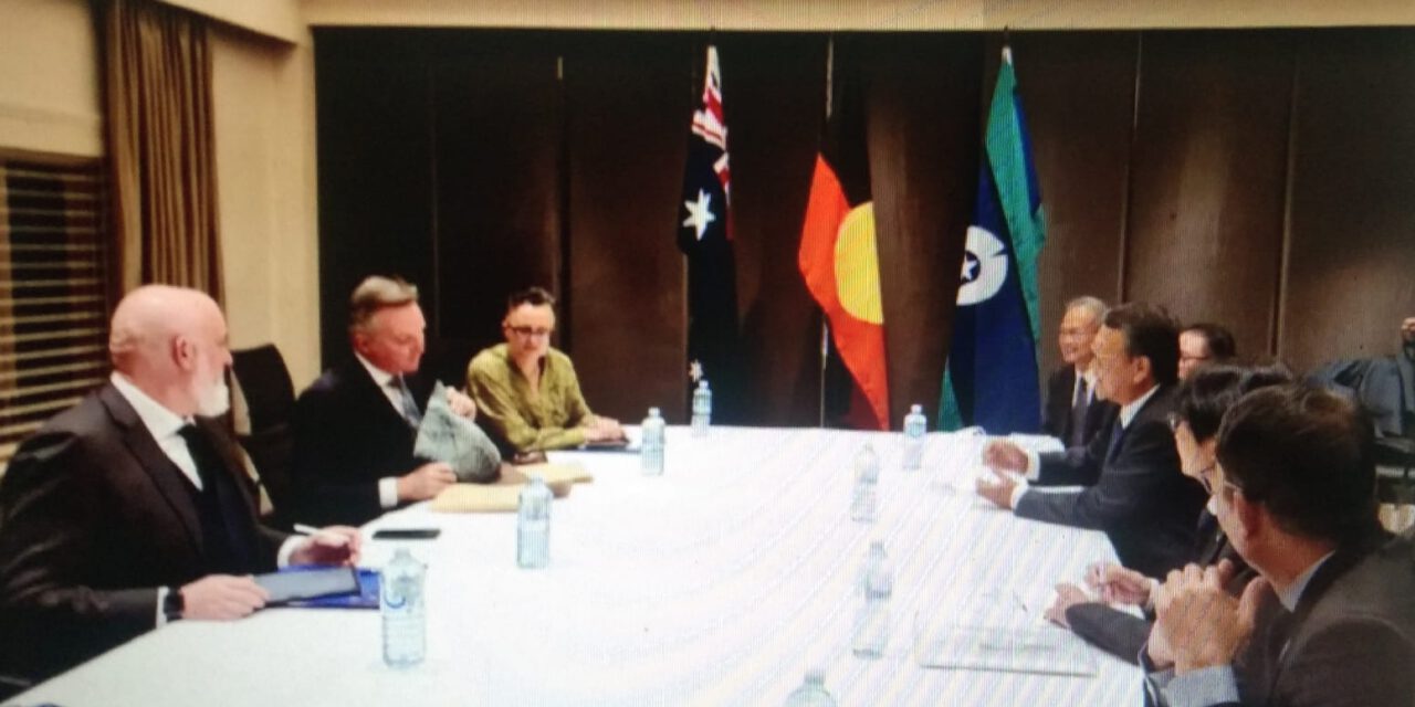 Bertemu Menteri Energi Australia, Menteri Arifin Bahas Pengembangan Teknologi Energi Bersih