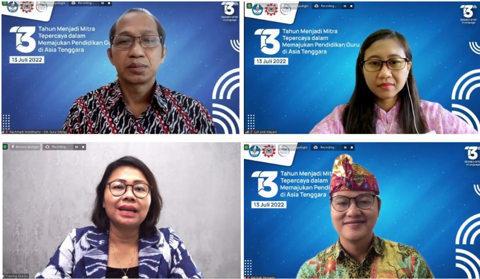 SEAQIL luncurkan Standar Kompetensi Pengajar BIPA