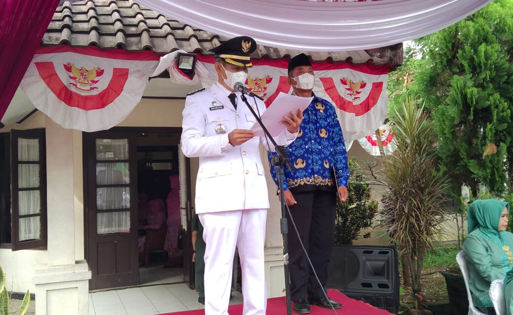 Camat Ciparay Menjadi Inspektur Upacara HUT Republik Indonesia Ke-77