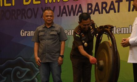 KAJATI JABAR BUKA ACARA CHEF DE MISSION MEETING PEKAN OLAH RAGA PROVINSI (PORPROV) XIV JAWA BARAT TAHUN 2022