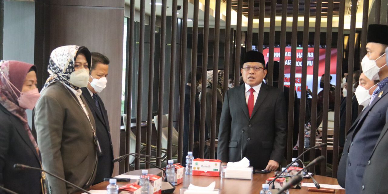 SEKRETARIS MAHKAMAH AGUNG MEMBERIKAN ARAHAN DAN PEMBINAAN PADA PEJABAT ESELON I DAN ESELON II DI LINGKUNGAN MAHKAMAH AGUNG RI