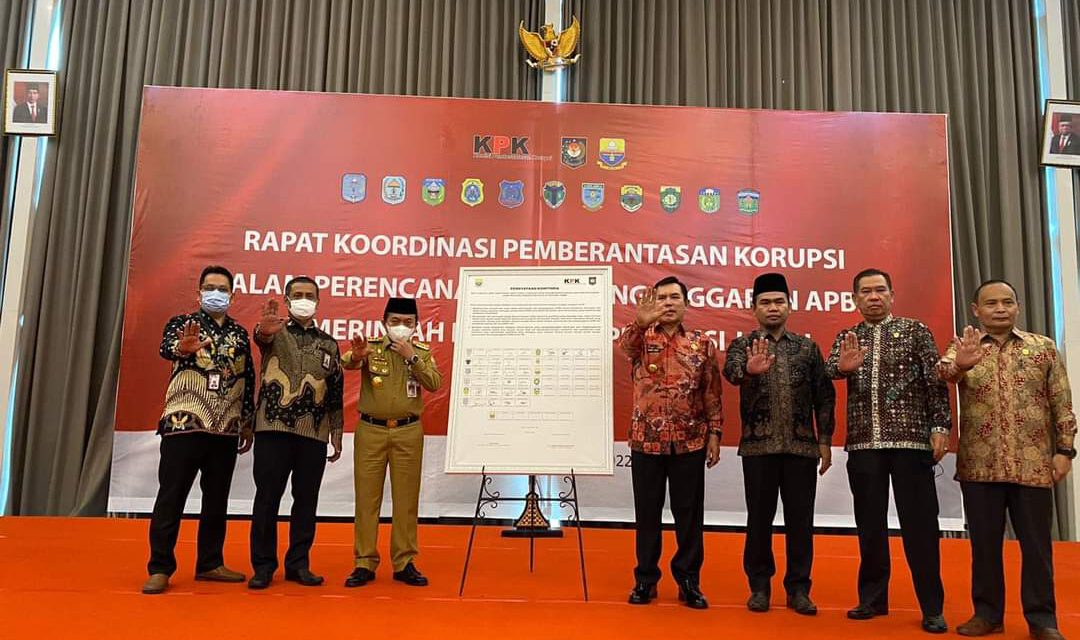 Rakor Pemberantasan Korupsi Dalam Perencanaan dan Penganggaran APBD