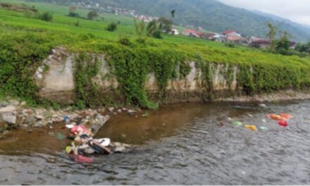 Tumpukan Sampah Timbulkan Bau Busuk Warga Desa Mukai Mengeluh