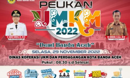 Pemko Banda Aceh Gelar Peukan UMKM