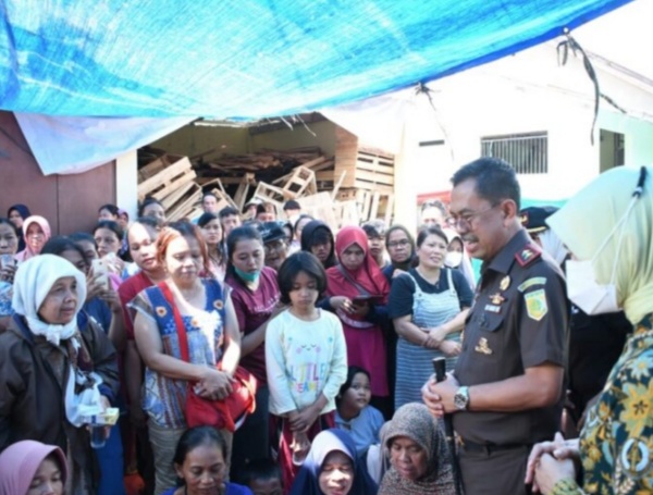 Persaja dan Kejati Jabar Beri Bantuan Korban Gempa Cianjur