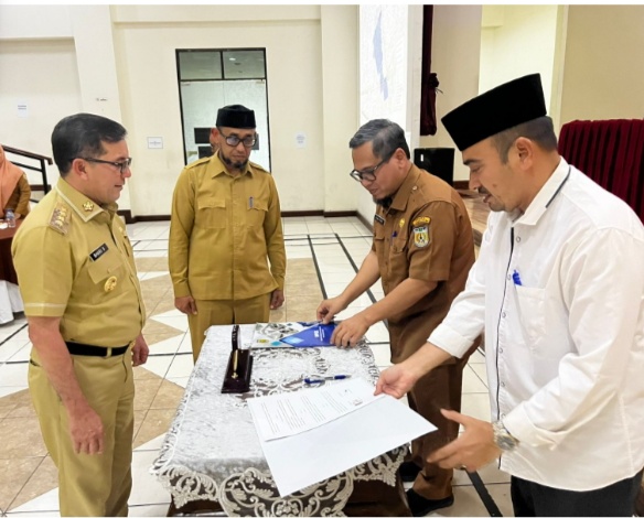 Data Ojek Pajak PBB P2, Pemko Banda Aceh Jalin Kerjasama Dengan UIN Ar-Raniry