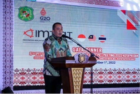 Gala Dinner Pertemuan Ke – 5 IMT GT GCMC, Pemko Medan Ajak Delegasi Nikmati Kuliner Lokal