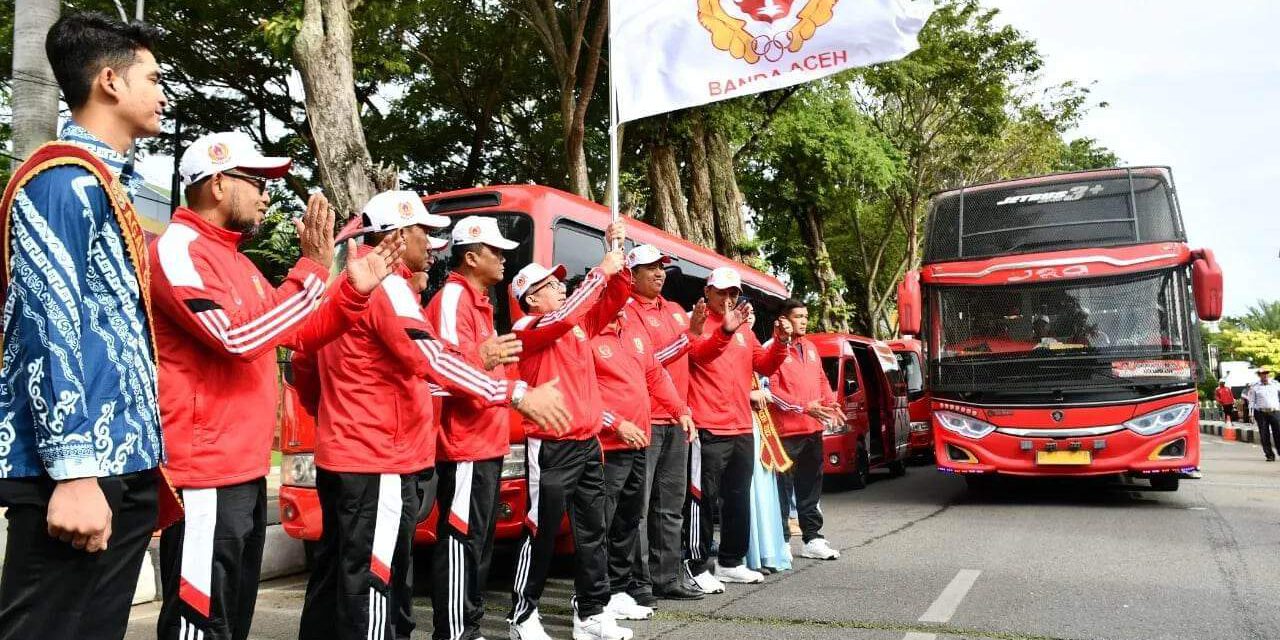 Kontingen Banda Aceh Dilepas ke Pidie