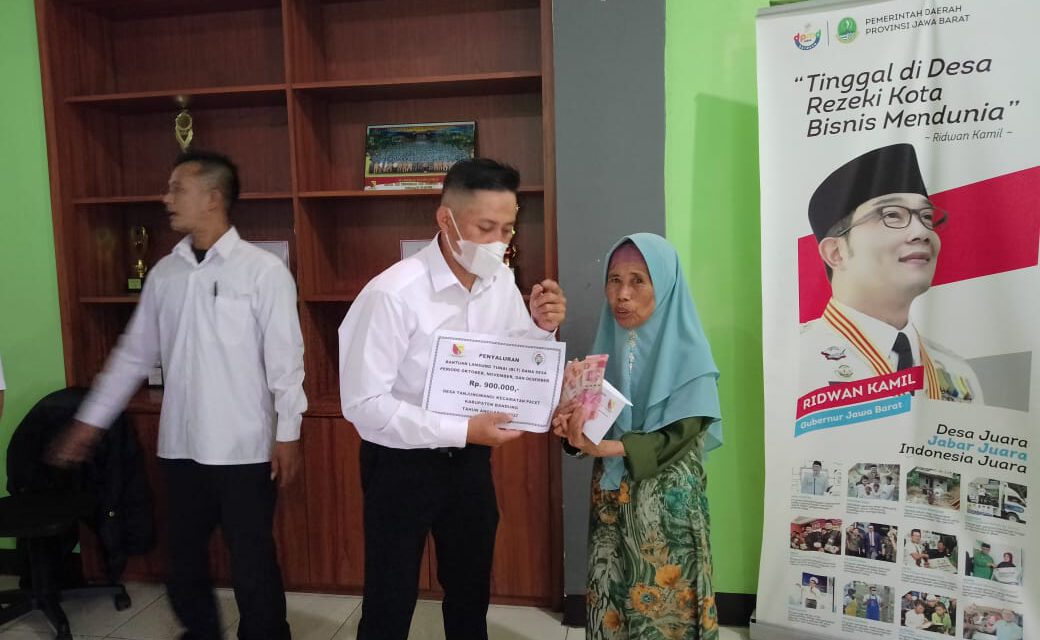 PEMDES TANJUNGWANGI PACET KEMBALI SALURKAN BLT-DD PRIODE TERAKHIR