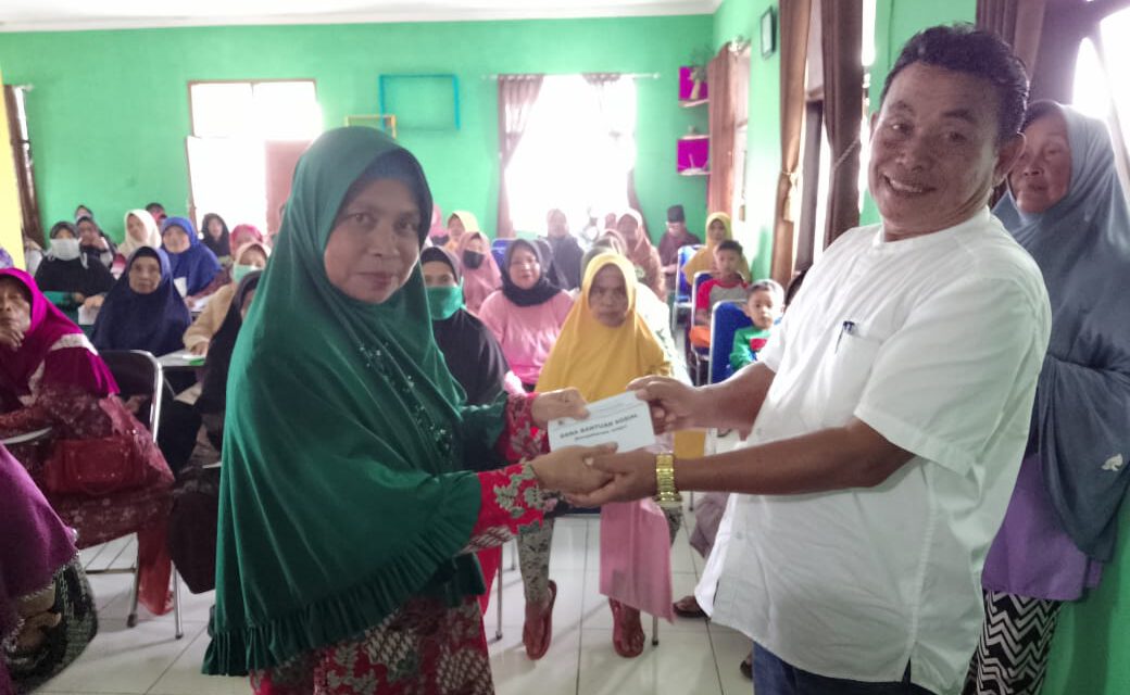 Bansos 224 KPM Pemdes Wangisagara