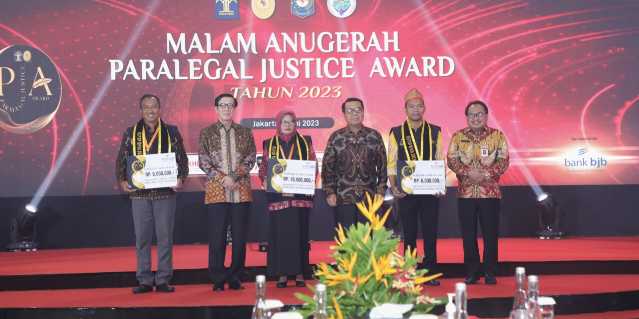 KETUA MA: PARALEGAL JUSTICE AWARD, PERAN KEPALA DESA/LURAH MEMILIKI KESAMAAN DENGAN SEORANG MEDIATOR
