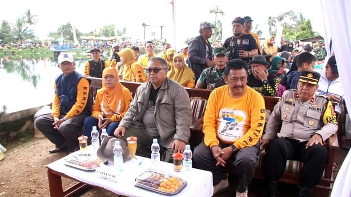 DINAS PU KAB SUKABUMI ADAKAN MANCING SADULUR DAN PENGGALANGAN DONASI DI HARI BAKTI PU KE 77