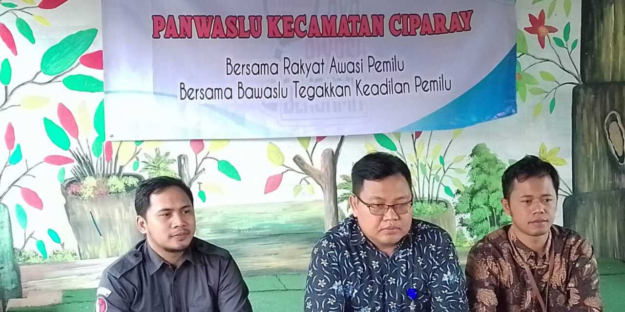 Panwaslu Kecamatan Ciparay Siap Lakukan Pengawasan Pendistribusian Logistik Pemilu 2024