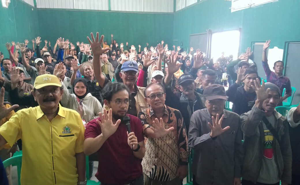 H Anang Susanto Anggota DPR RI Fraksi Golkar Gelar Sosialisasi Tahapan Pemilu 2024 Di Wilayah Pacet