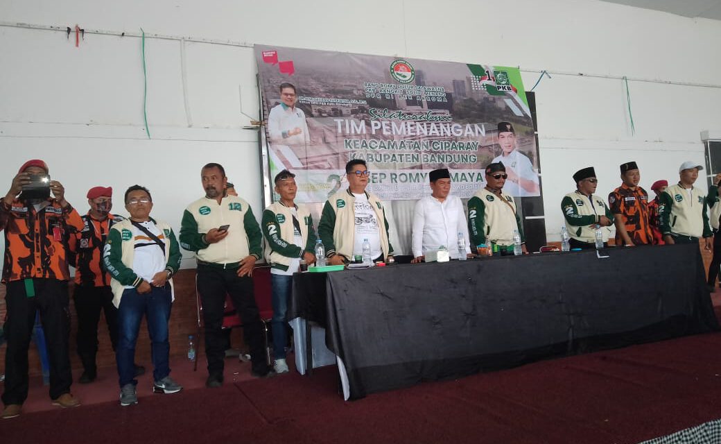 Roadshow Konsolidasi Tim Pemenangan Kecamatan Ciparay H. Asep Romy Romaya Caleg DPR RI PKB