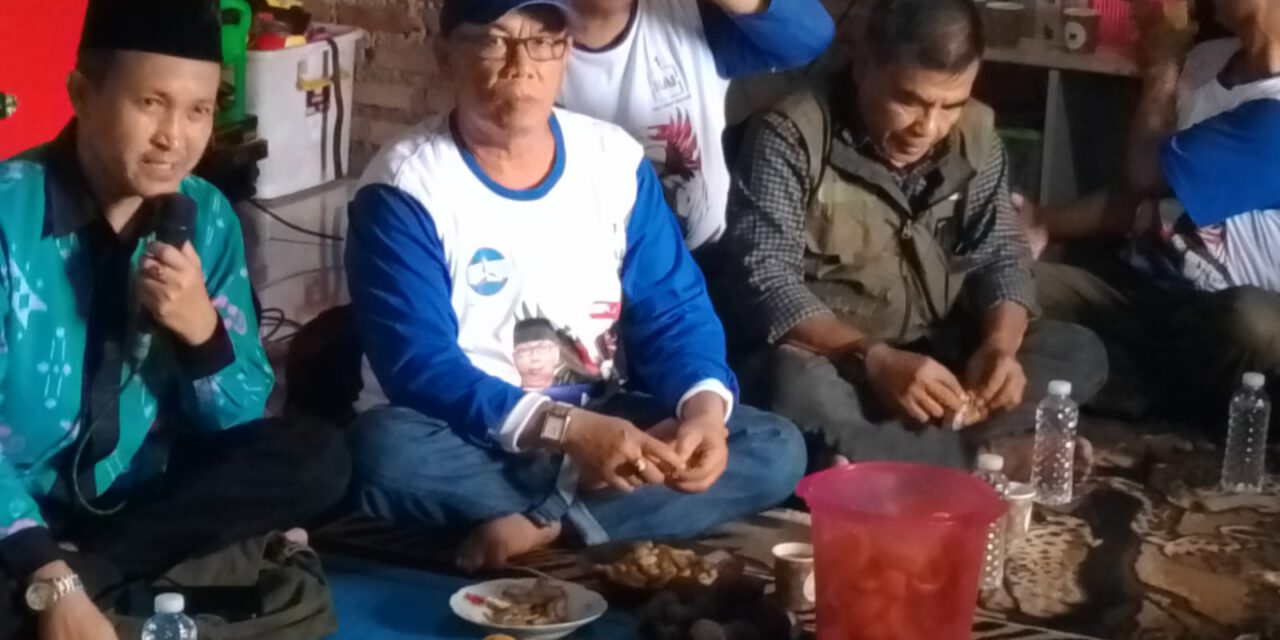 Caleg Partai Demokrat Kab Bandung Melaksanakan Sosialisasi Pada Masyarakat