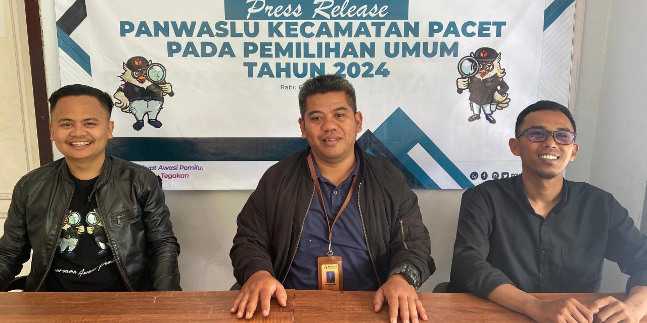Panwaslu Pacet Gelar Press Release Tahapan Kampanye Pemilu