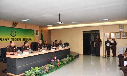 Kajati Jabar Kunker ke Kejari Subang