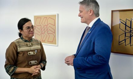 Bertemu Sekjen OECD, Menkeu Lanjutkan Pembahasan Proses Aksesi Indonesia