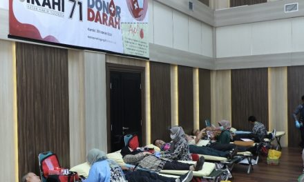 SYUKURI USIA KE-71, IKAHI GELAR KEGIATAN DONOR DARAH