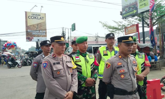 Polsek Ciparay Polresta Bandung Siap Siaga Pengamanan Jelang Idul Fitri 1445 H