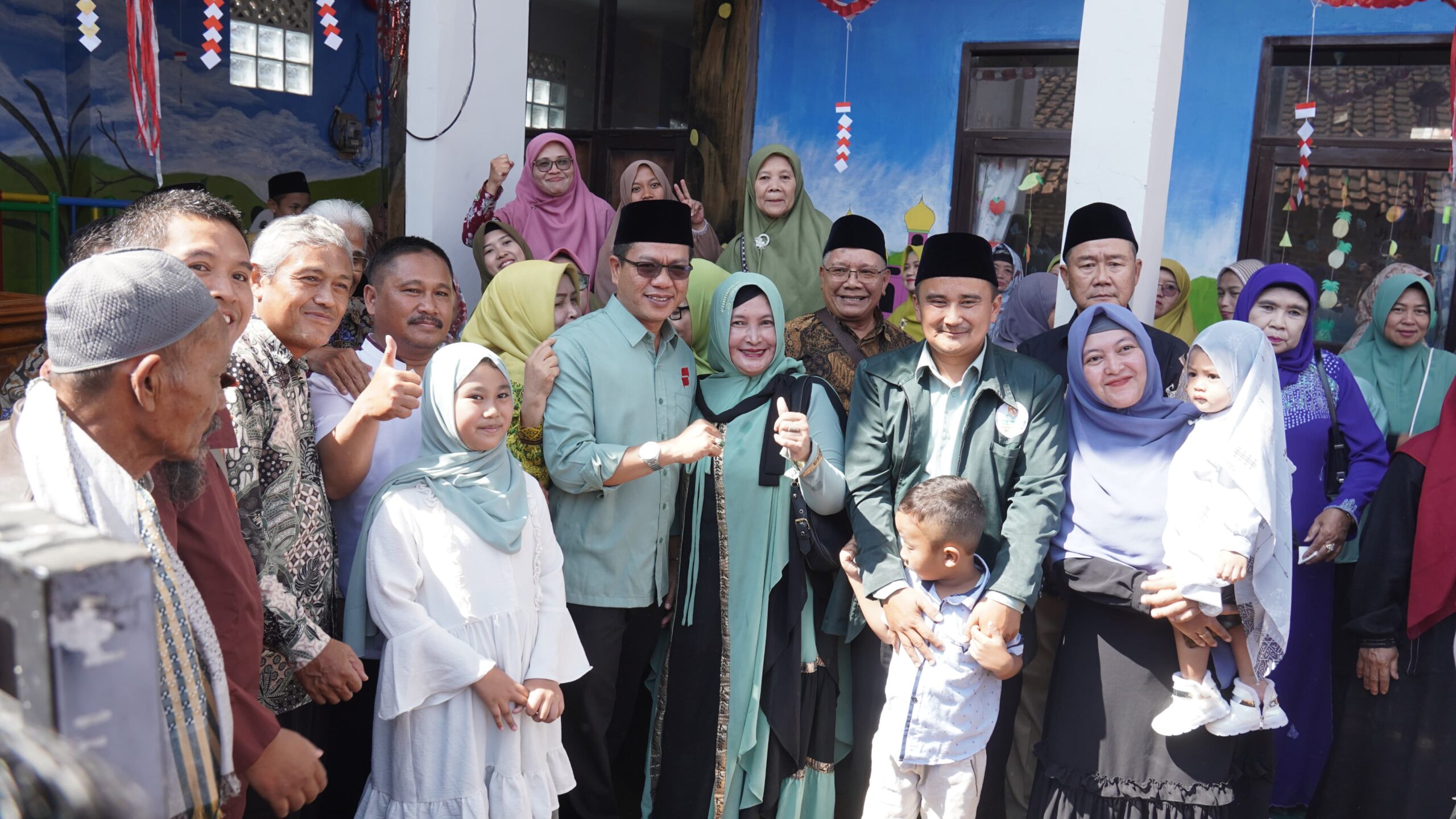 Kang DS Resmikan RA Baburoyan, Sanggar Anak Yatim dan Pondok Tahfidz Jamaah Persis Bojong Malaka