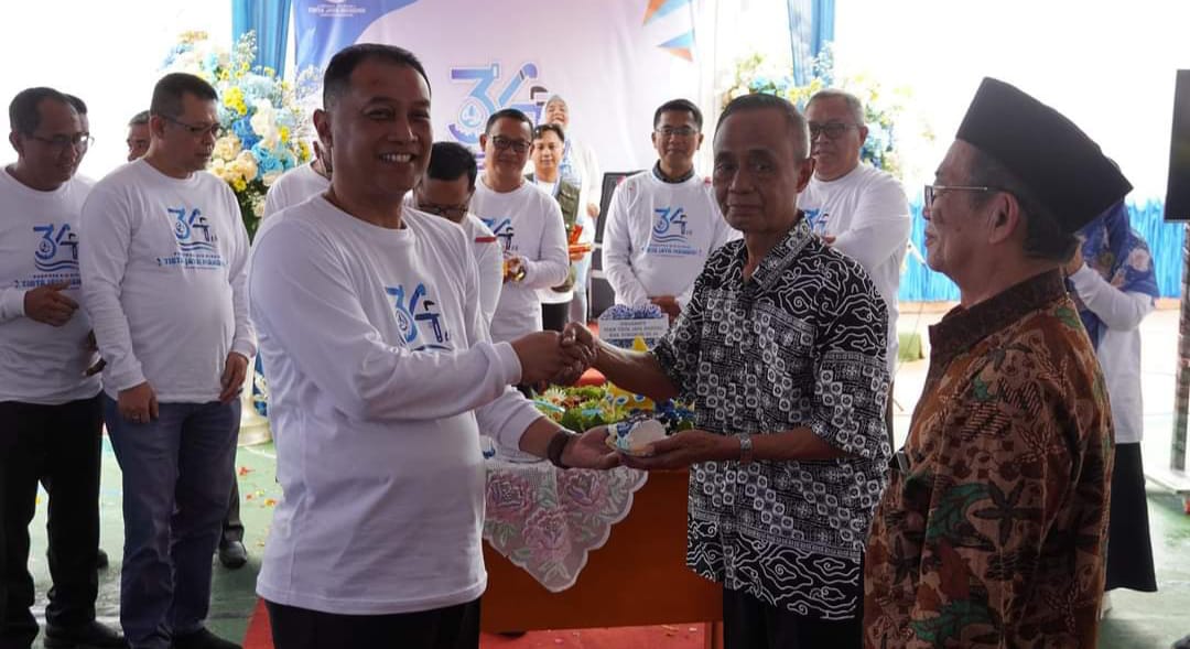 BUPATI SUKABUMI H.MARWAN HAMAMI HADIRI HUT KE 34 TAHUN  PDAM PERUMDA AIR MINUM TIRTA JAYA MANDIRI (TJM)