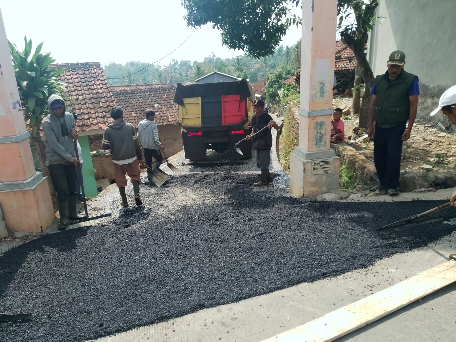 Pemdes Ancol Mekar Realisasikan Berbagai Pembangunan DD Tahap ll Tahun 2024