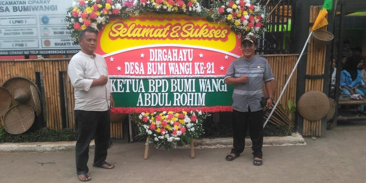 PEMERINTAH DESA BUMIWANGI MEMPERINGATI MILANGKALA DESA KE-21