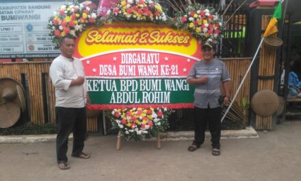 PEMERINTAH DESA BUMIWANGI MEMPERINGATI MILANGKALA DESA KE-21