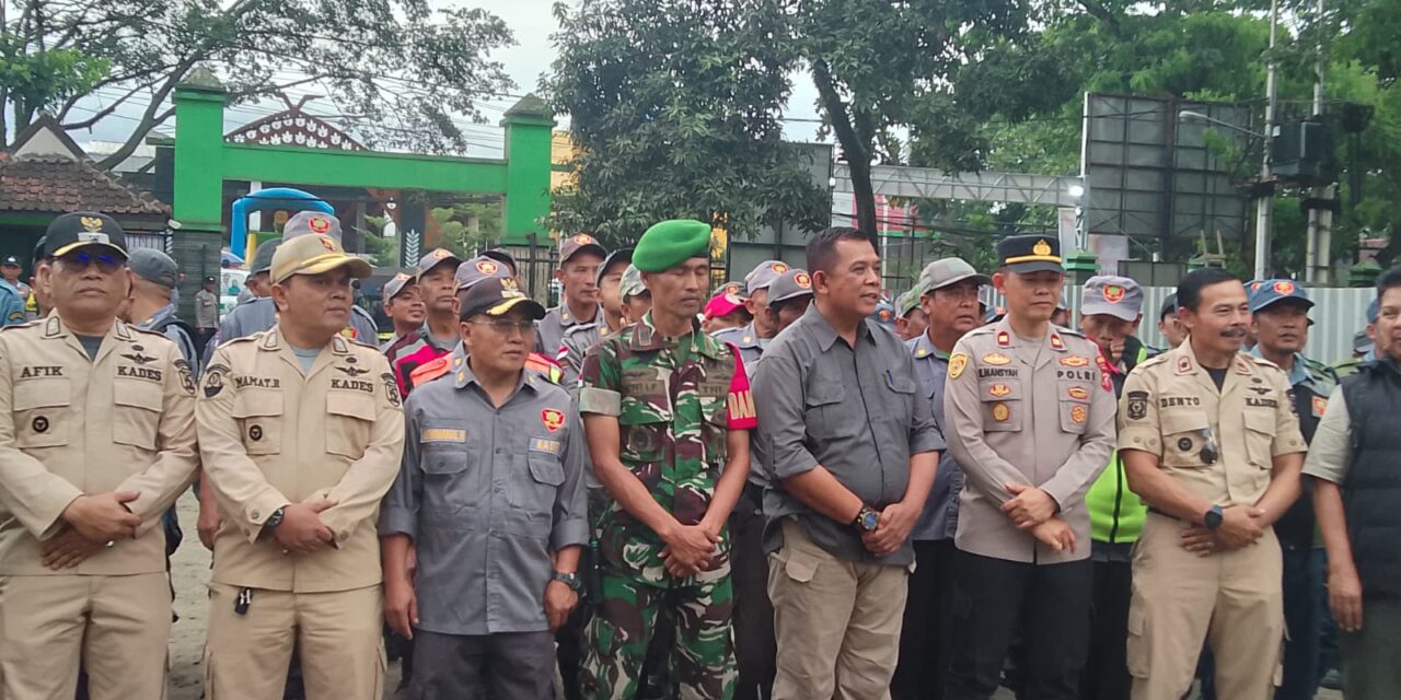 Forkopimcam Ciparay Gelar Apel Siaga Gabungan Menjelang Pergantian Tahun Baru 2025