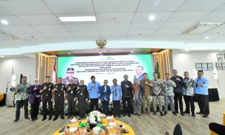 KAJATI JABAR MENANDATANGANI PERJANJIAN KERJA SAMA DENGAN PT. PEGADAIAN KANWIL X BANDUNG