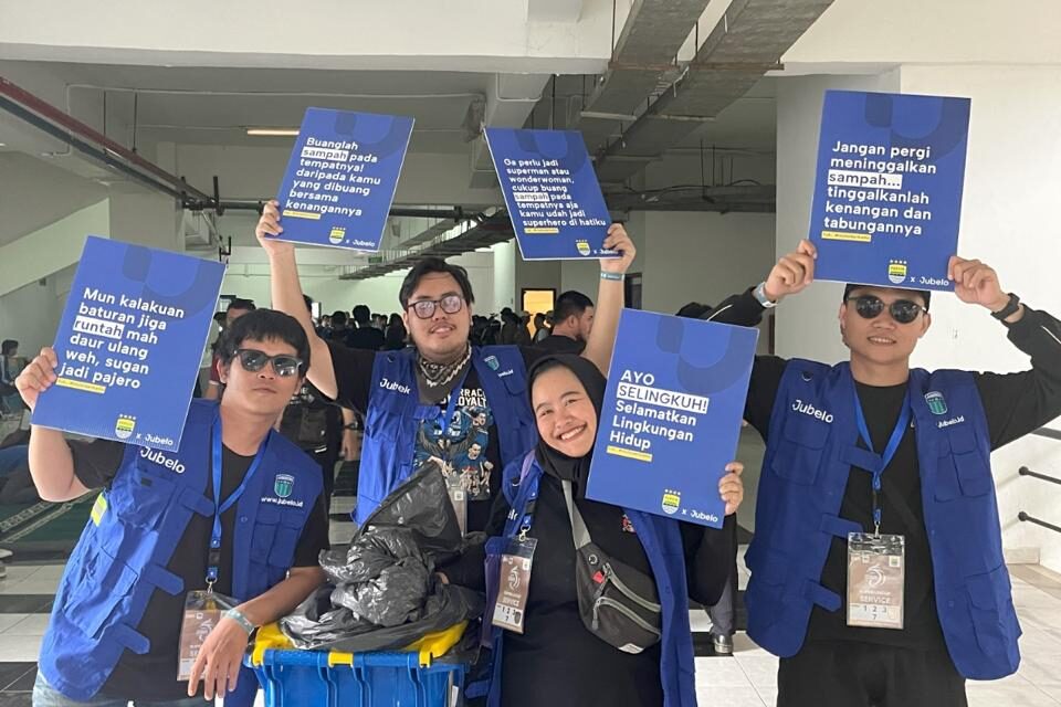 PERSIB dan Jubelo Wujudkan Stadion Ramah Lingkungan Lewat Program Zero Waste Management “Pride of Blue”
