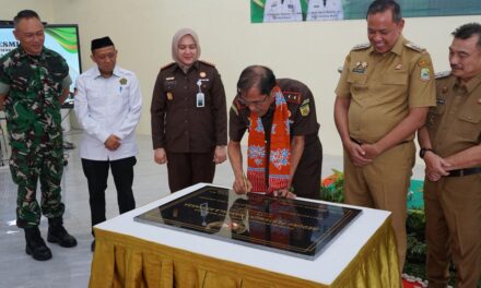 Kajati Jabar Resmikan Gedung Serbaguna