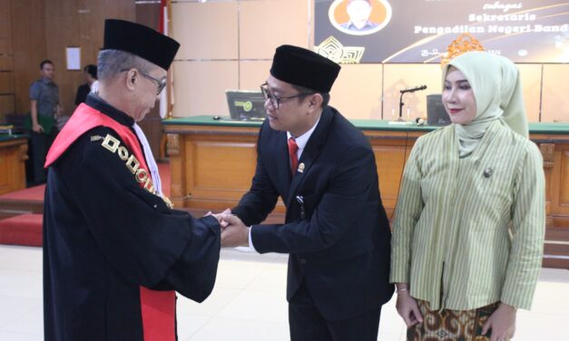 Ketua PN Bandung Tegaskan Pejabat Baru Segera Menyesuaikan