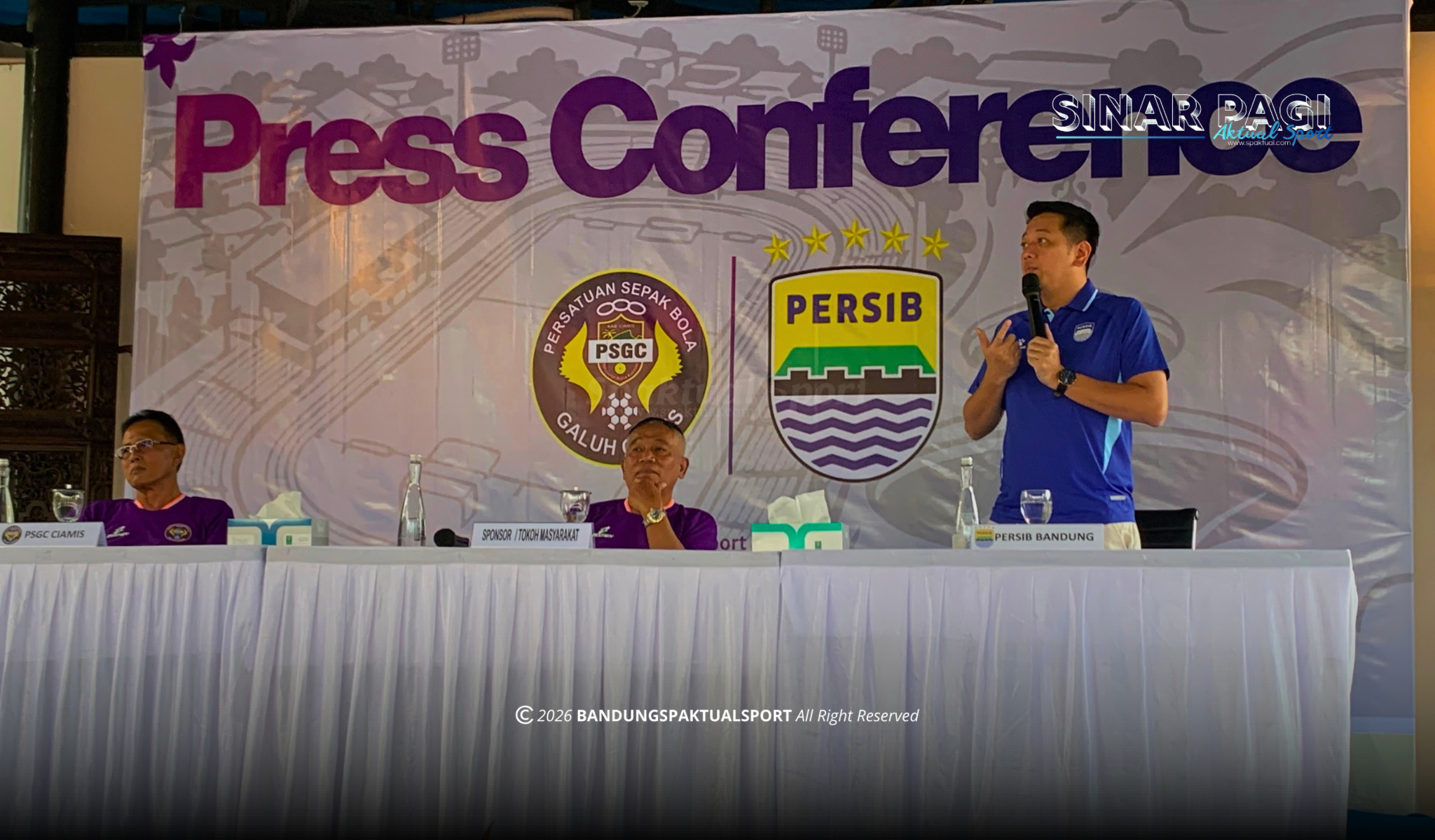 PERSIB dan PSGC Bangun Sinergi Jangka Panjang Demi Kemajuan Sepak Bola Jawa Barat