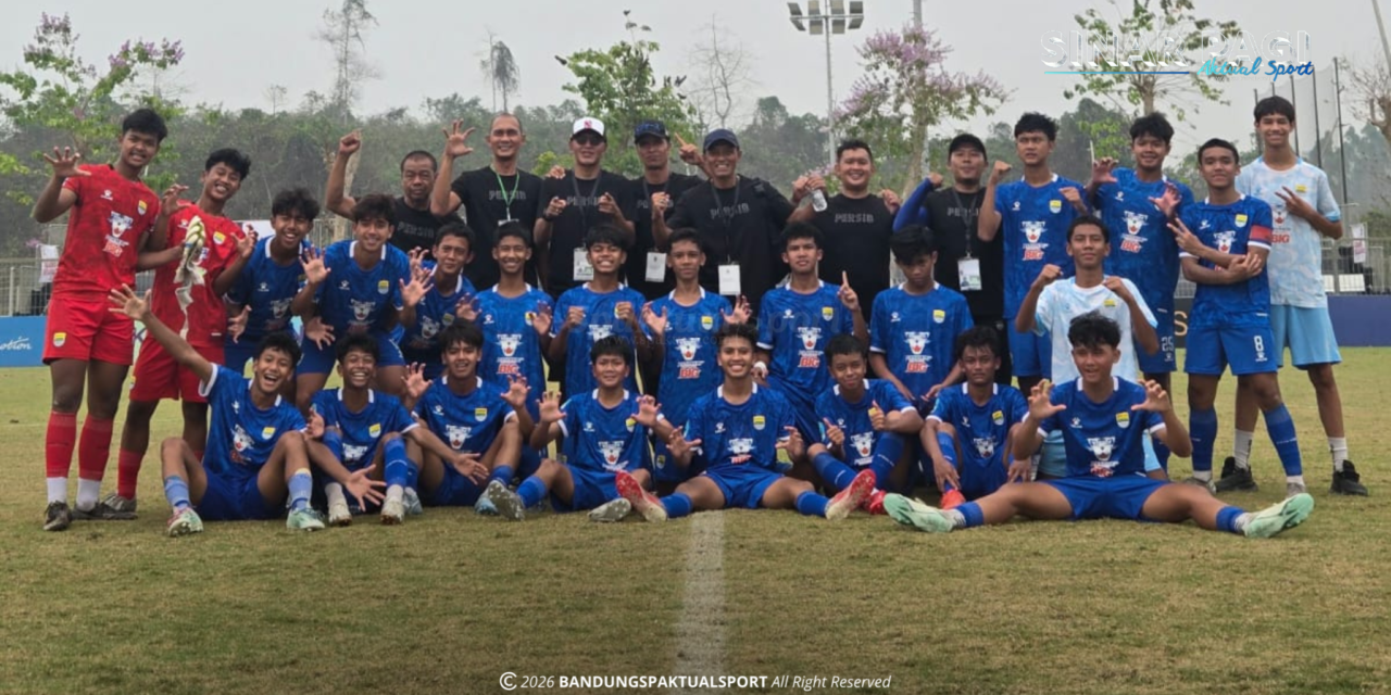 Bungkam Bali United 3-0, PERSIB U-15 Sukses Rebut Gelar Juara Piala Soeratin 2026